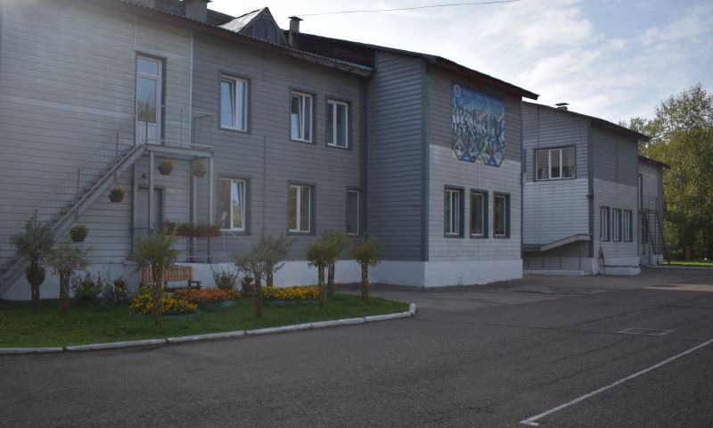 Здание спального корпуса.
